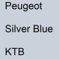 Preview: Peugeot, Silver Blue, KTB.